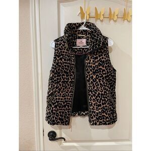 Vintage Juicy Couture Velvet Puffer vest size small